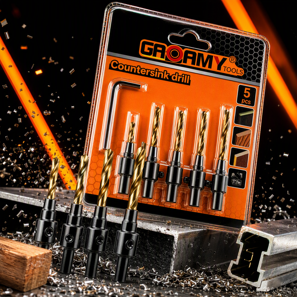 Multi-functional metal drill bit set, household and industrial portable electric drill accessories, wear-resistant and durable tools and consumables, free shipping Application Scenario