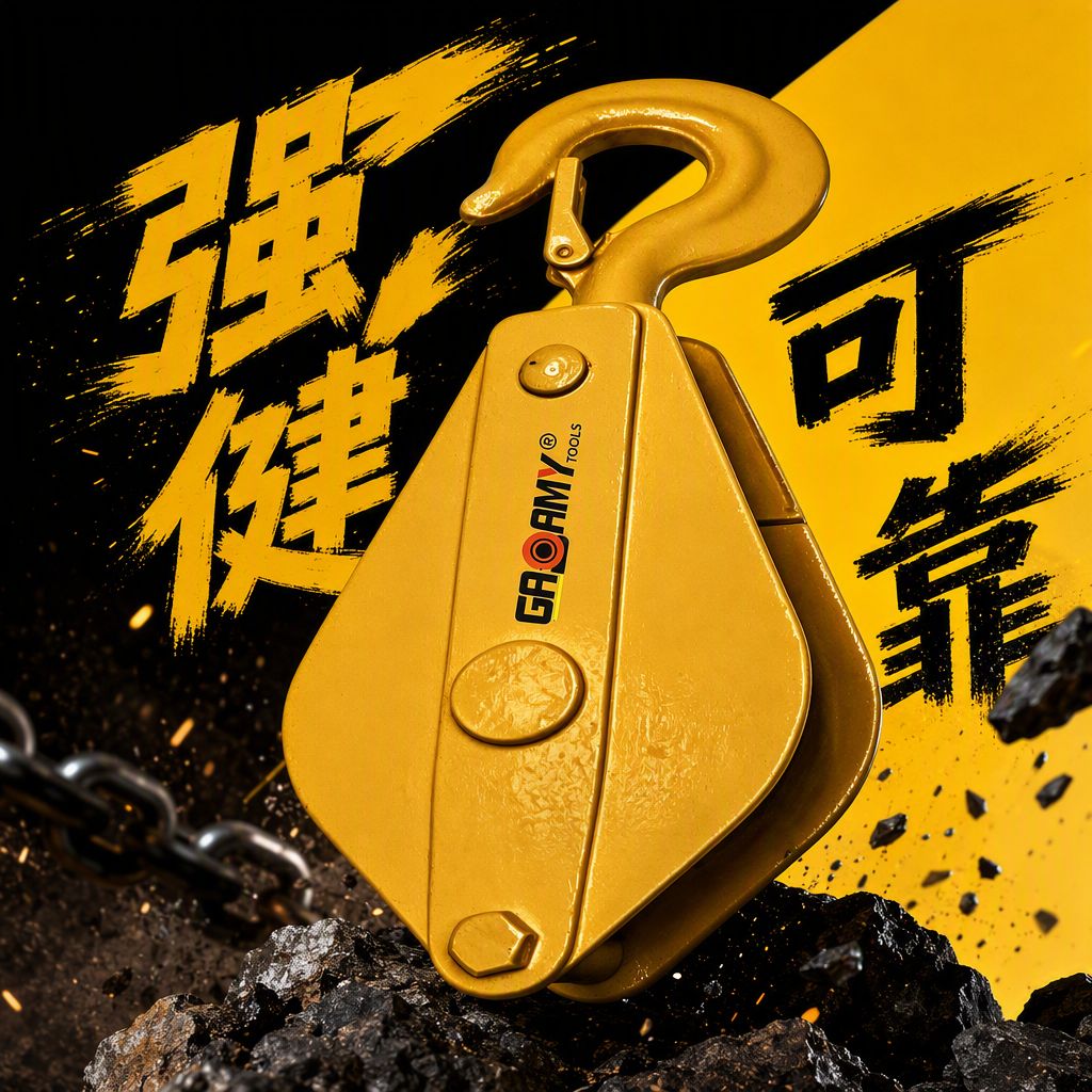 Multi-functional pulley hardware accessories, household and industrial lifting and suspension tools, supporting equipment and supplies