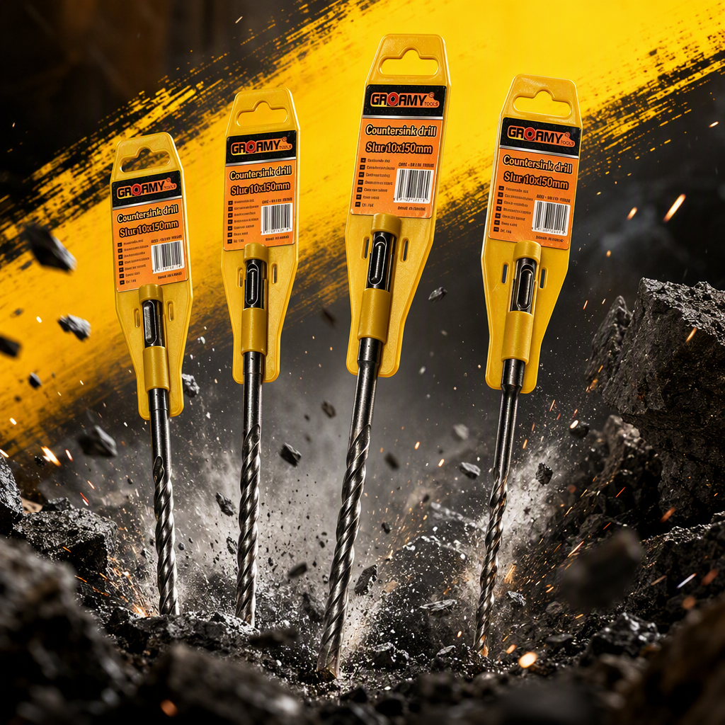 Multi-functional metal drill bit set, household electric drill accessories, wear-resistant and durable tools and consumables, quick penetration Application Scenario