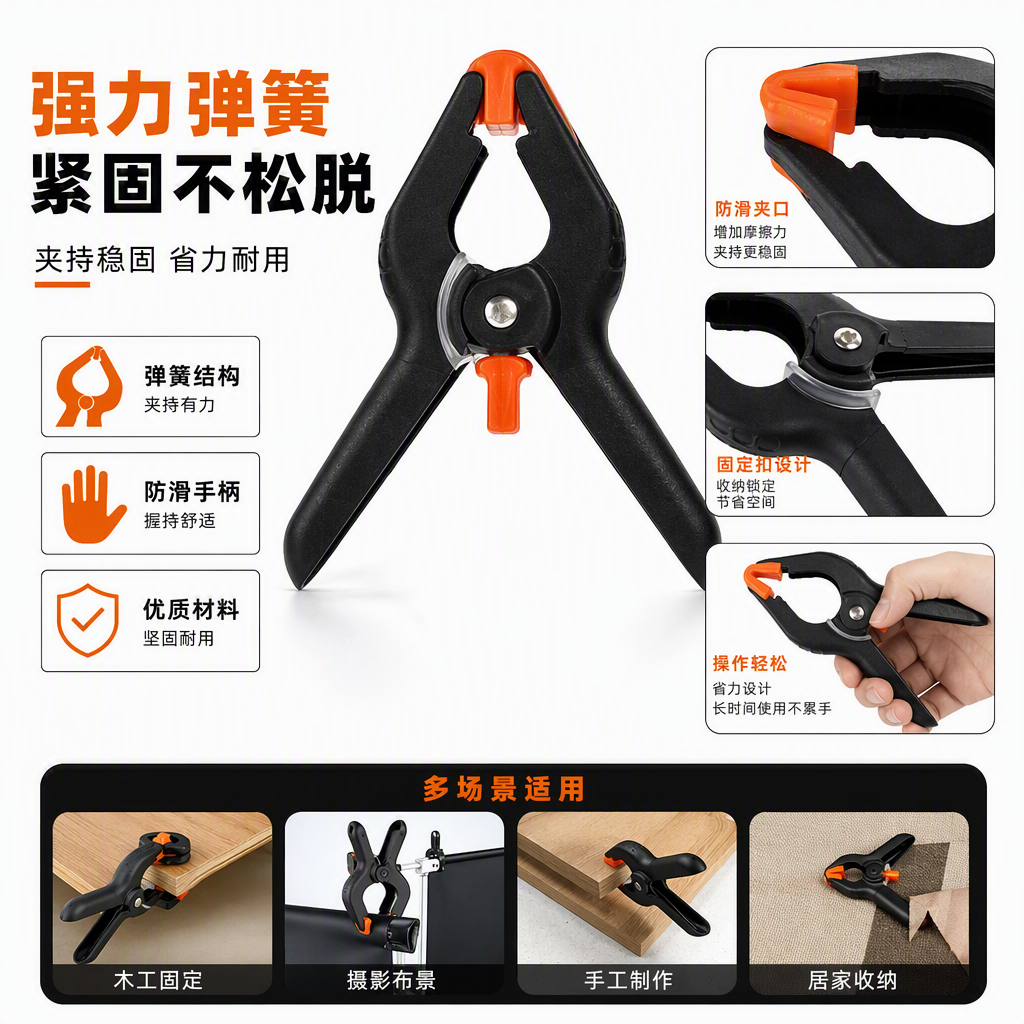 Multi-functional wire cutters, manual repair pliers, household and industrial hardware tools, durable steel, reasonable design details Picture