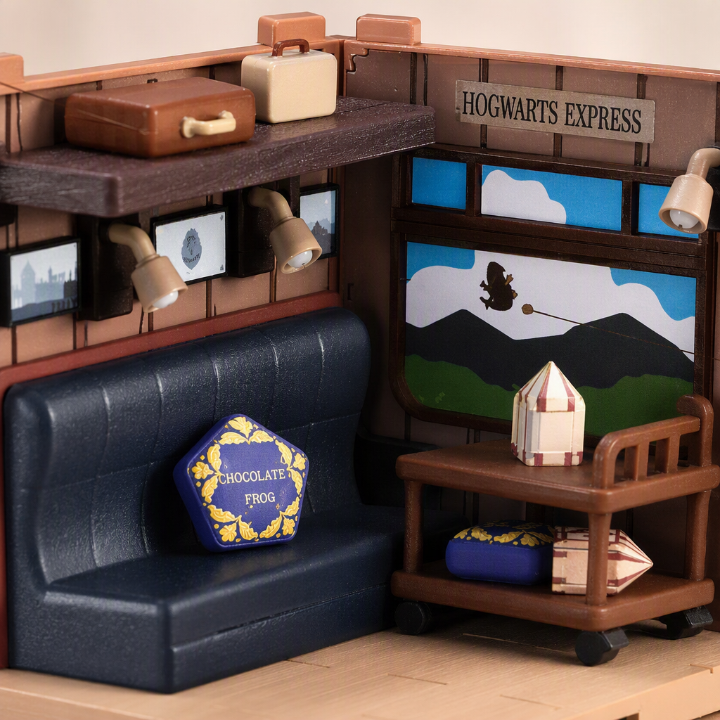 Modelo ensamblado de la serie harry potter y la piedra mágica - hogwarts express train Application Scenario