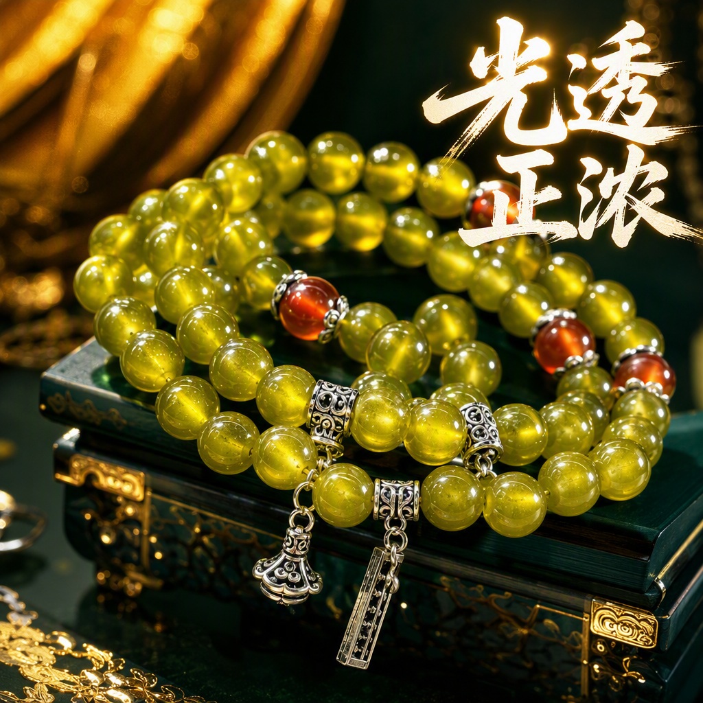 Moda natural amarillo y verde "xiujade" cadenas de jade hechas a mano joyas de jade simples y versátiles pulseras para hombres y mujeres tendencia regalos