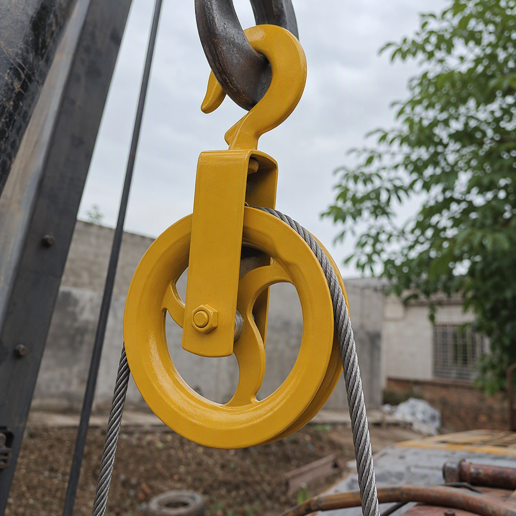 Multi-functional pulley hardware accessories, household and industrial lifting and tensioning tools, durable and corrosion-resistant accessory devices Specification image