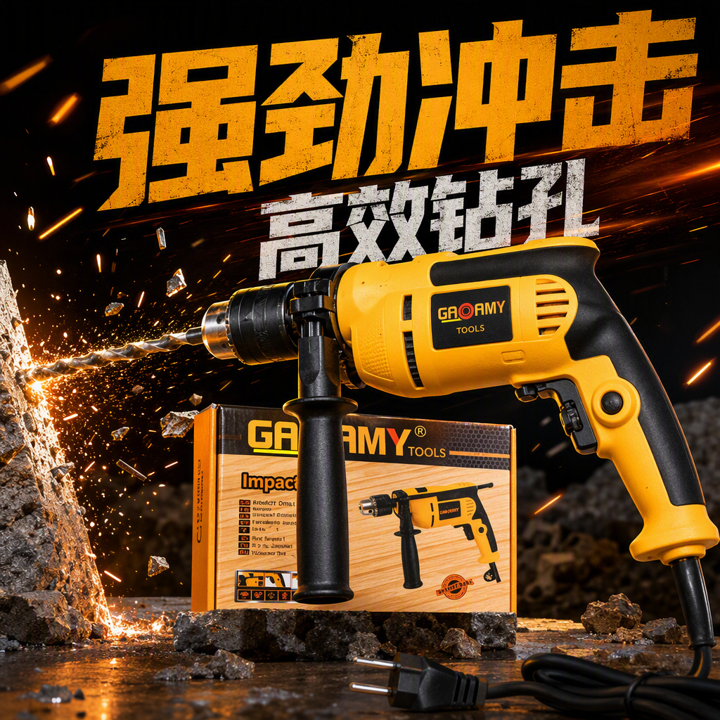 Multi-functional electric hand drill, household mini charging, handheld DIY repair tool, portable electric screwdriver Item Picture