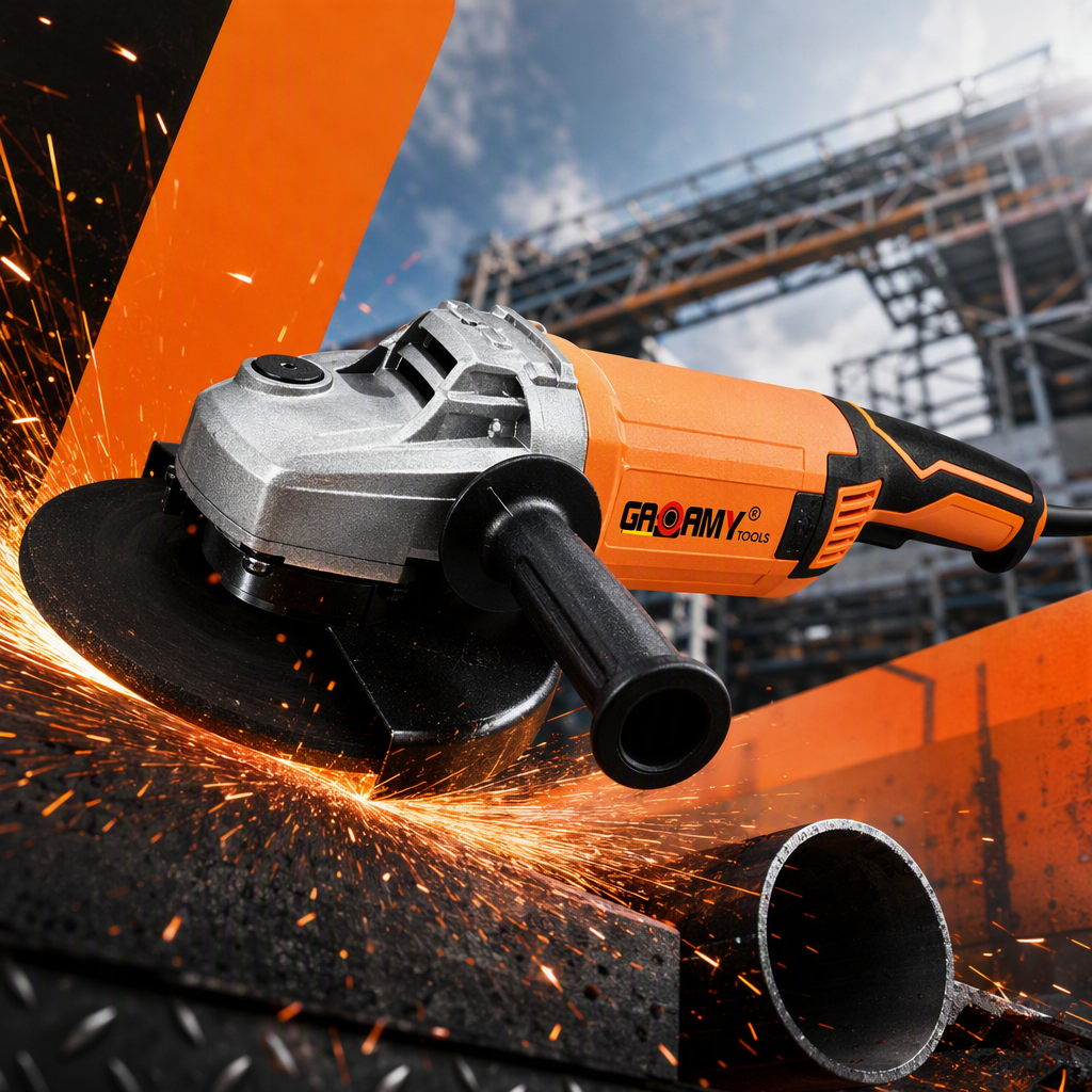 The high-efficiency and durable electric Angle grinder is a multi-functional metal cutting and grinding tool suitable for industrial and household scenarios