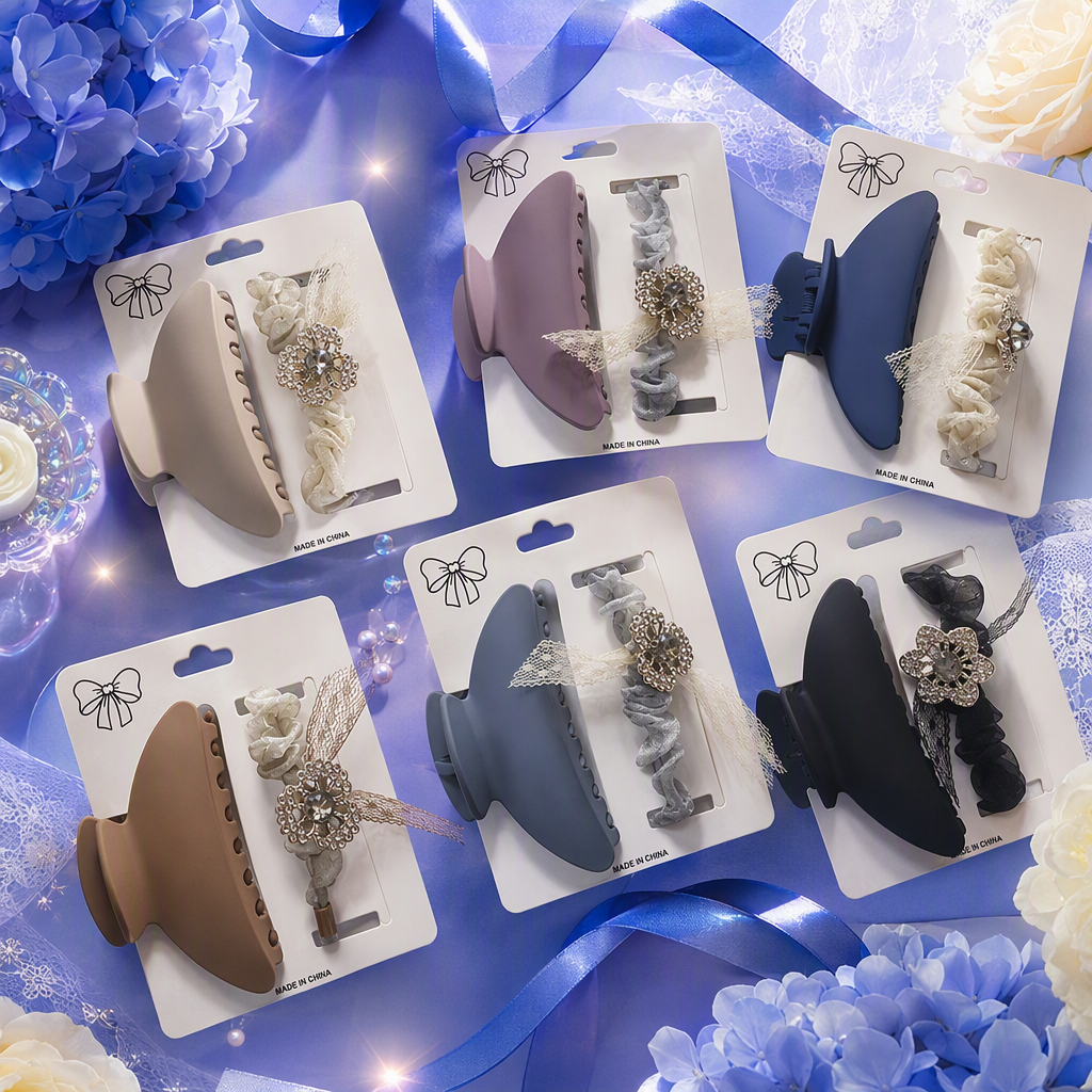 Fashionable hair clips and hair accessories, simple and versatile hairstyle decoration, headwear, hair clips, hair accessories, girls' hair accessories full image
