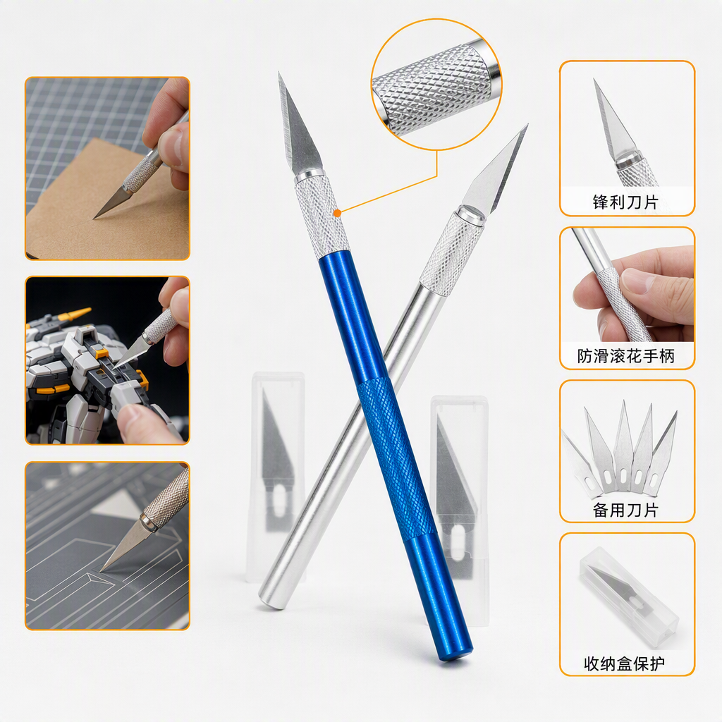 Multi-functional metal engraving knife, handcrafted tool, woodworking tool for sharpening the cutting edge Application Scenario
