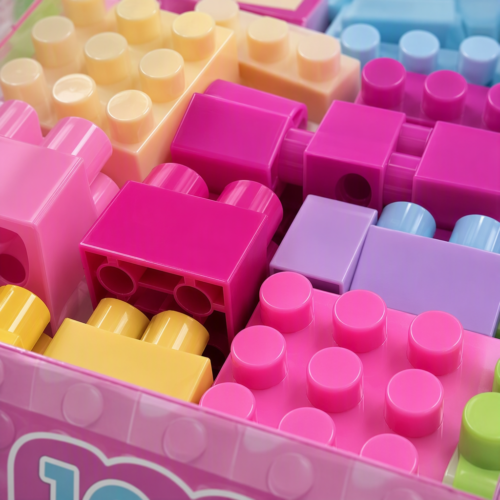 Children's large plastic building blocks color box gift box set, baby early education and intelligence building blocks and assembly toys Specification image
