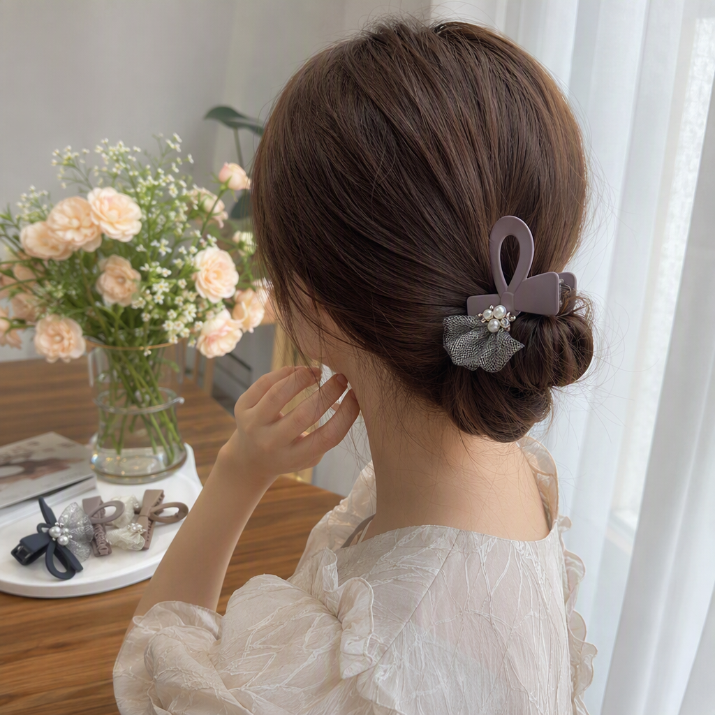 Fashionable hair clips, hair accessories, headwear, simple and versatile hair clips, student cute hair clips, hair accessories, hair accessories for women details Picture