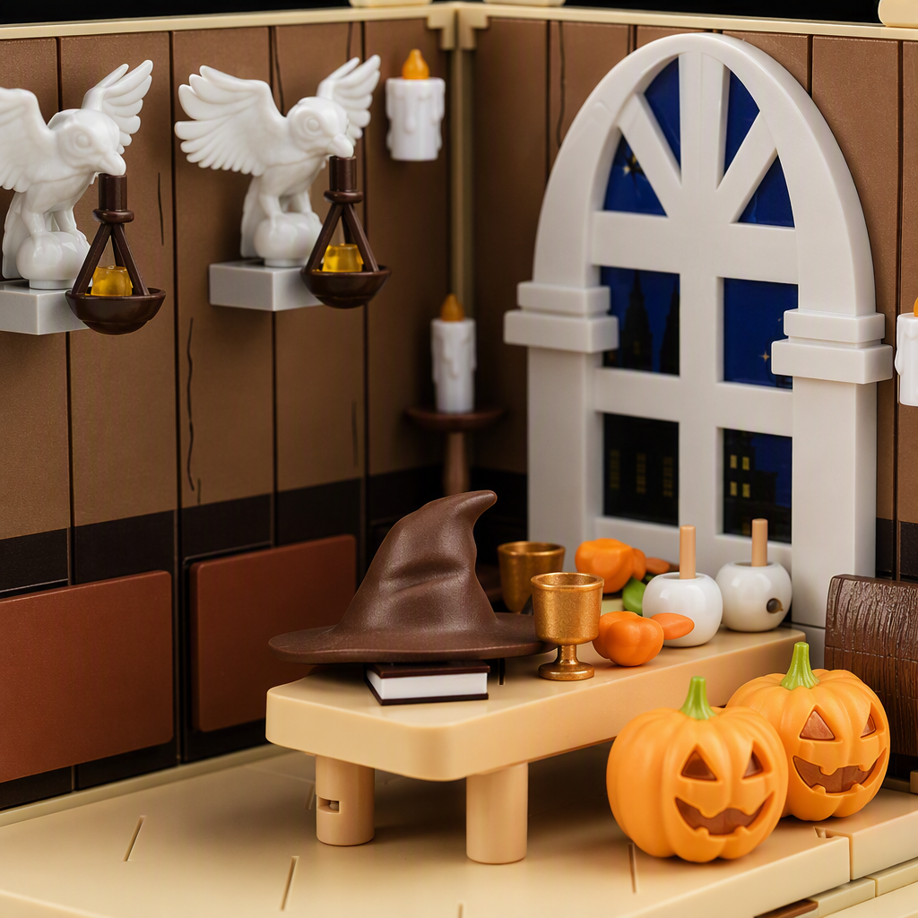 Modelo de montaje de la serie harry potter y la piedra mágica - auditorio de hogwarts Application Scenario
