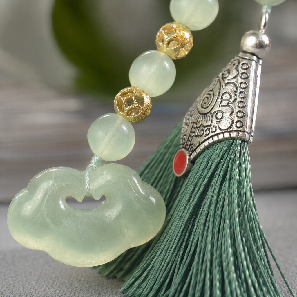 Fashionable and simple Xiangyun lock pendant, a trendy accessory for both men and women, a car pendant, a bag pendant Specification image
