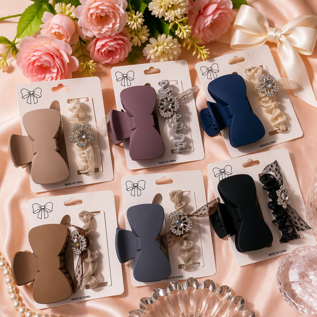 Fashionable hair clips, headwear, simple and versatile hair clips, hair accessories, hair accessories, girls' hair accessories, headwear, versatile outfits