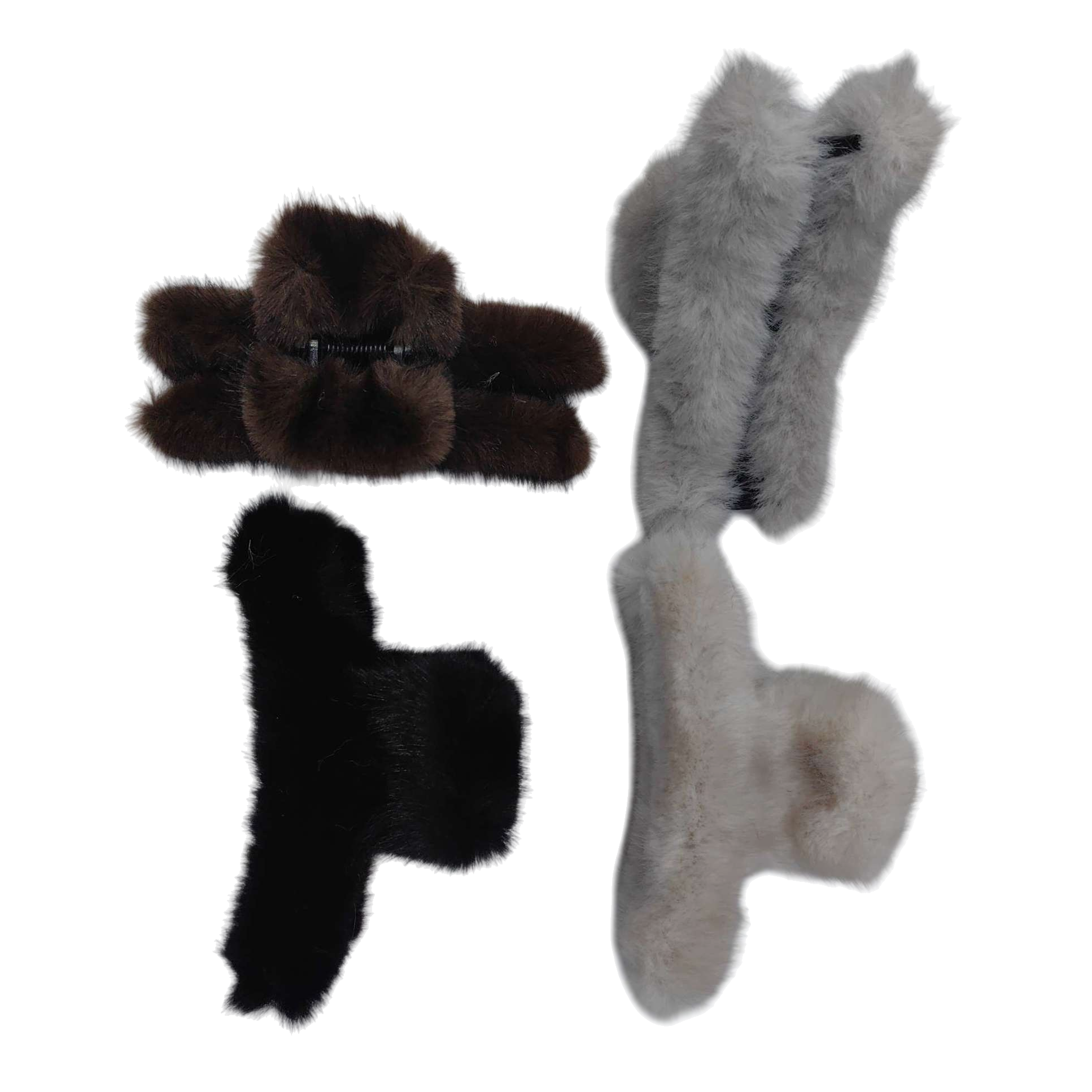 Cute plush hair clips available in multiple colors, soft hair accessories, student hair accessories, hair clips, hairpins, hair combs, and versatile items Item Picture