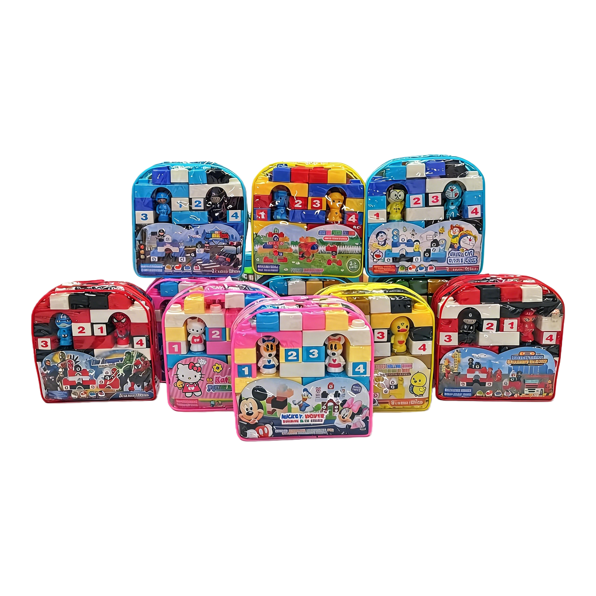 Bloques de construcción de partículas grandes juguetes de interpolación para niños puzzles bloques de construcción de bloques de construcción de plástico conjuntos de juguetes adecuados para niños pequeños Application Scenario