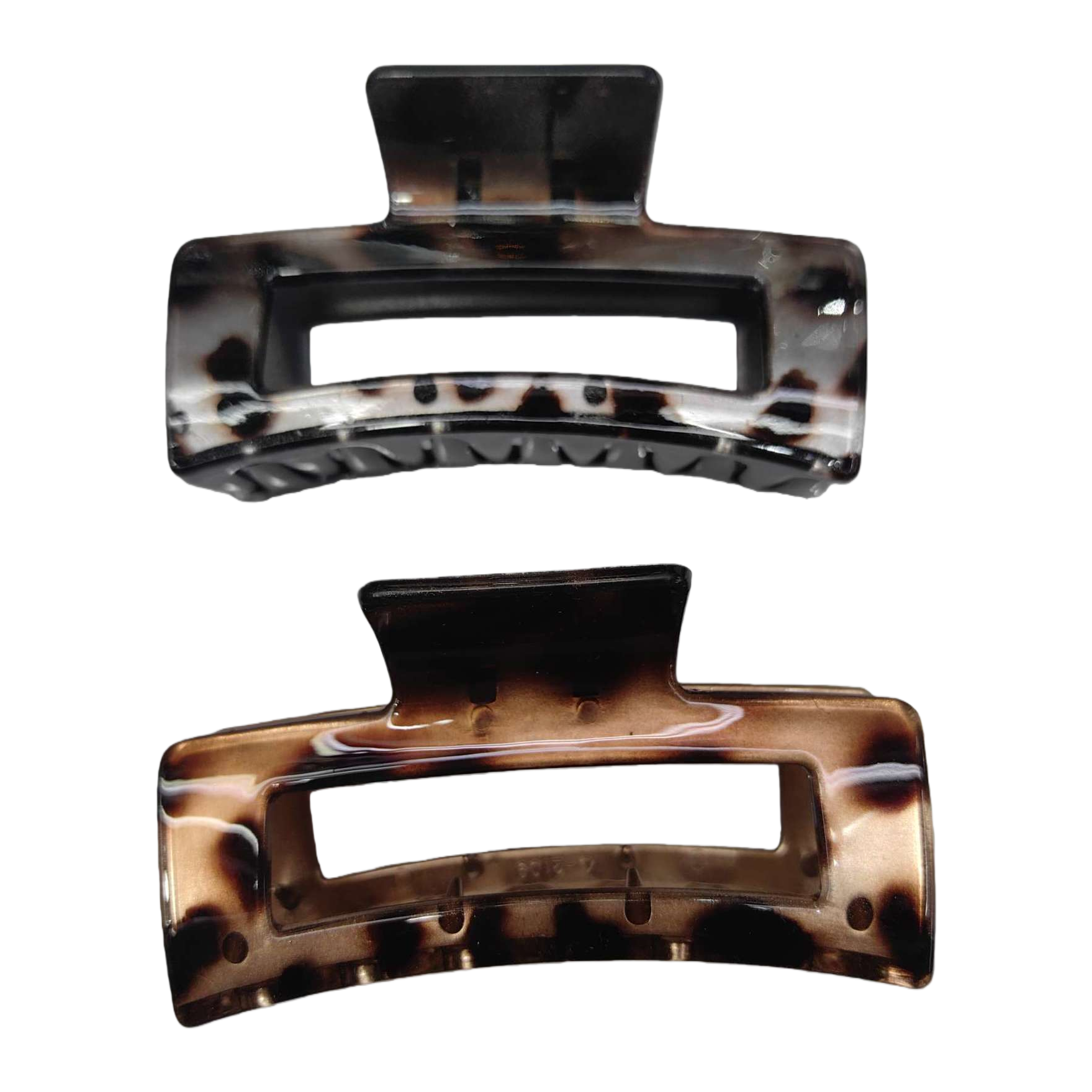 Fashionable and retro tortoiseshell pattern hair clips, simple and versatile hair accessories, hair clips, hair bundles, hair accessories for women Item Picture