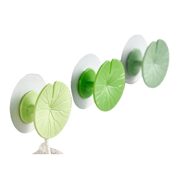 【CL】26Q3#2317 Lotus Leaf Seamless Adhesive Hook Specification image