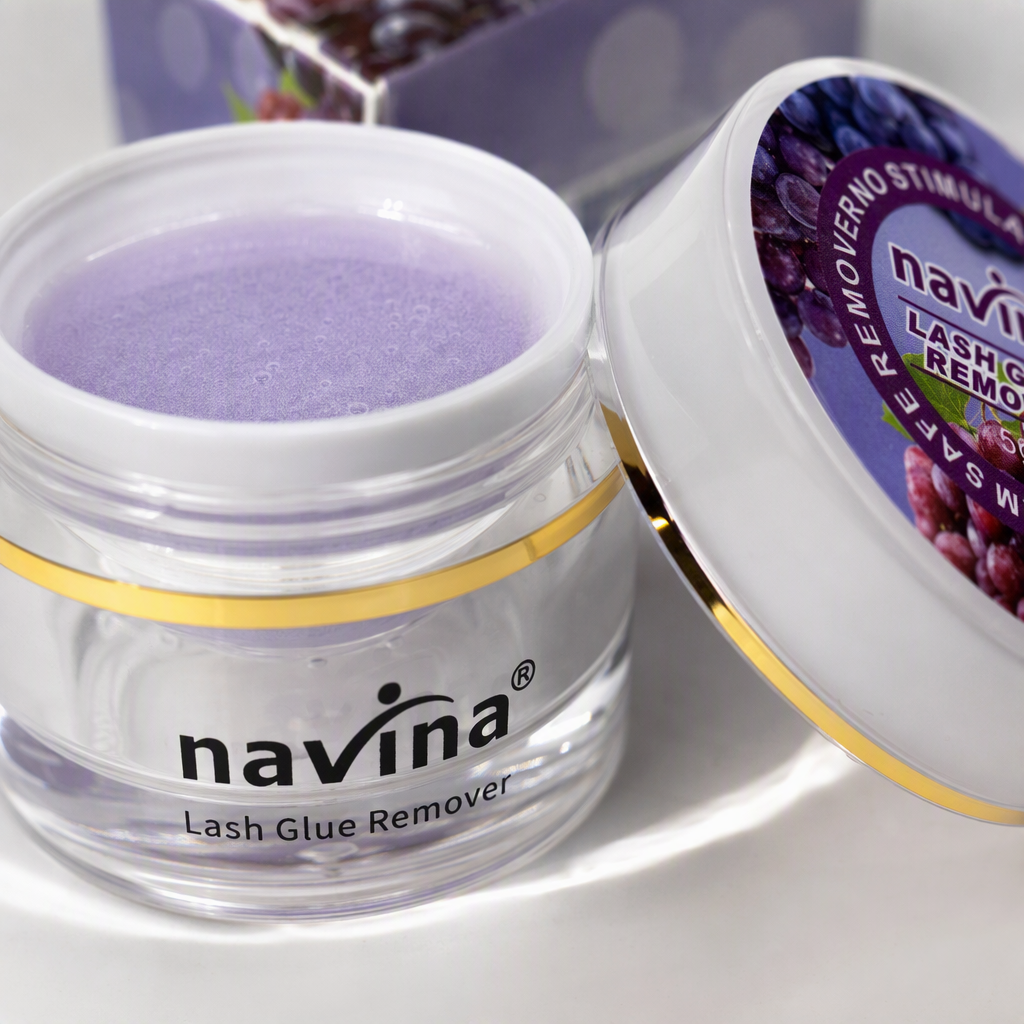 Púrpura grape theme eyelash pegamento removedor suave sin irritación soporte de maquillaje duradero removedor de maquillaje profesional productos de cuidado Application Scenario