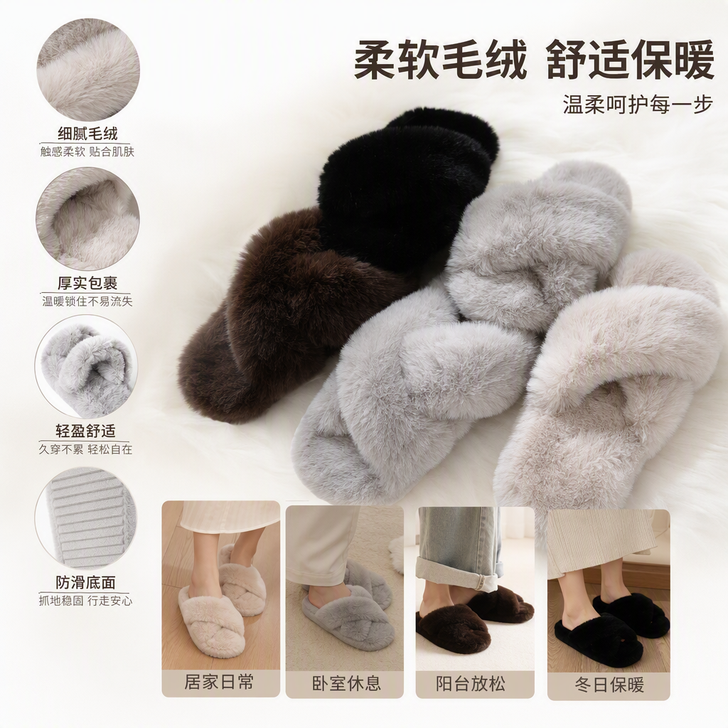 Korean-style simple and high-end mink hair clips, headwear, hairpins, grippers, versatile hair accessories, hairpin decorations, hair accessory parts