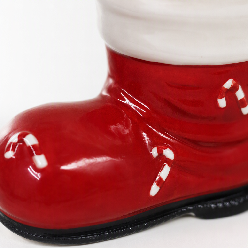 Botas rojas de navidad de forma de taza taza de regalo de navidad cálida idea de regalo para el hogar taza de café decoración de regalo Application Scenario