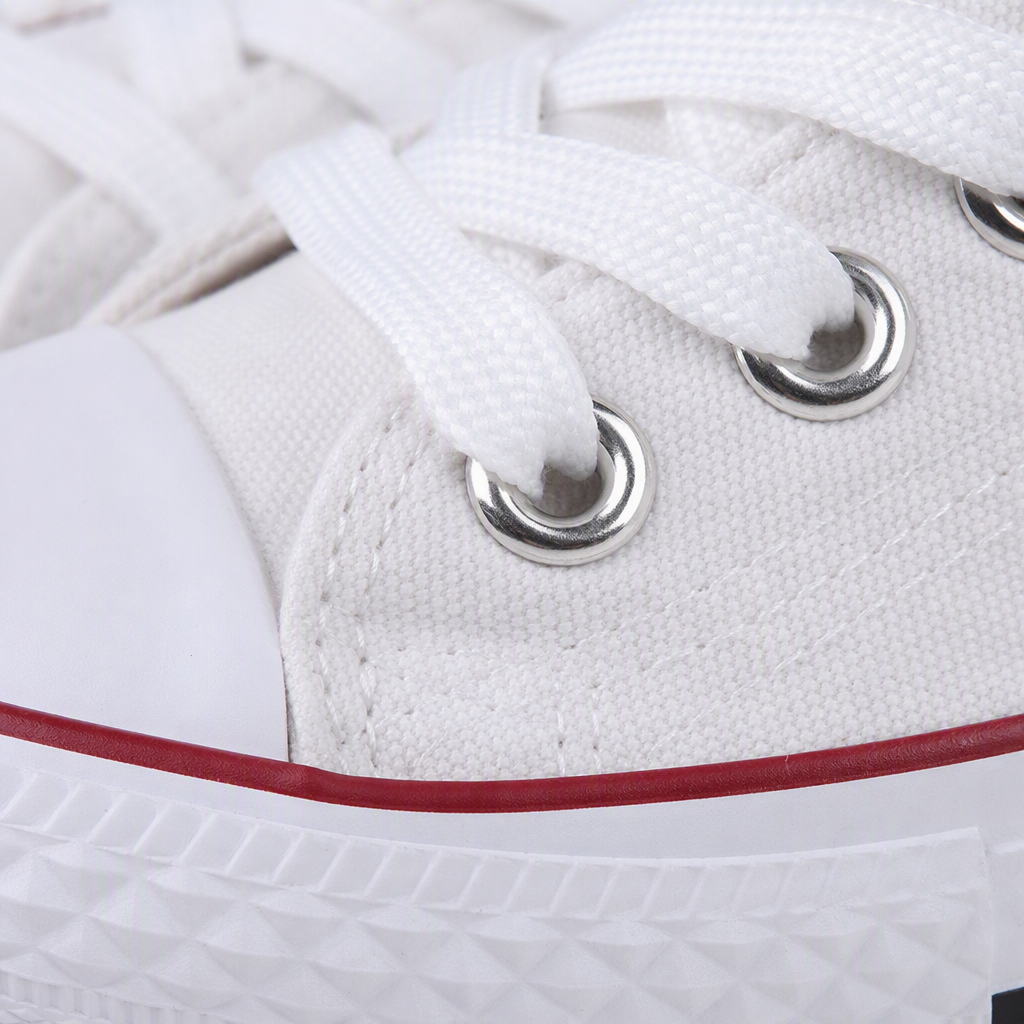 Fashionable and versatile casual shoes for men and women, Korean student white canvas shoes, sports shoes, breathable, comfortable and trendy style Application Scenario