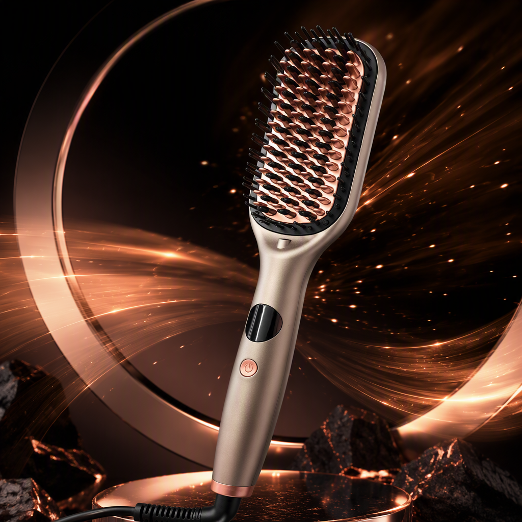 ENERGY MAX Electric Hair Comb is a portable household hairdressing comb that does not require pulling. It is a hair care and styling wonder Specification image