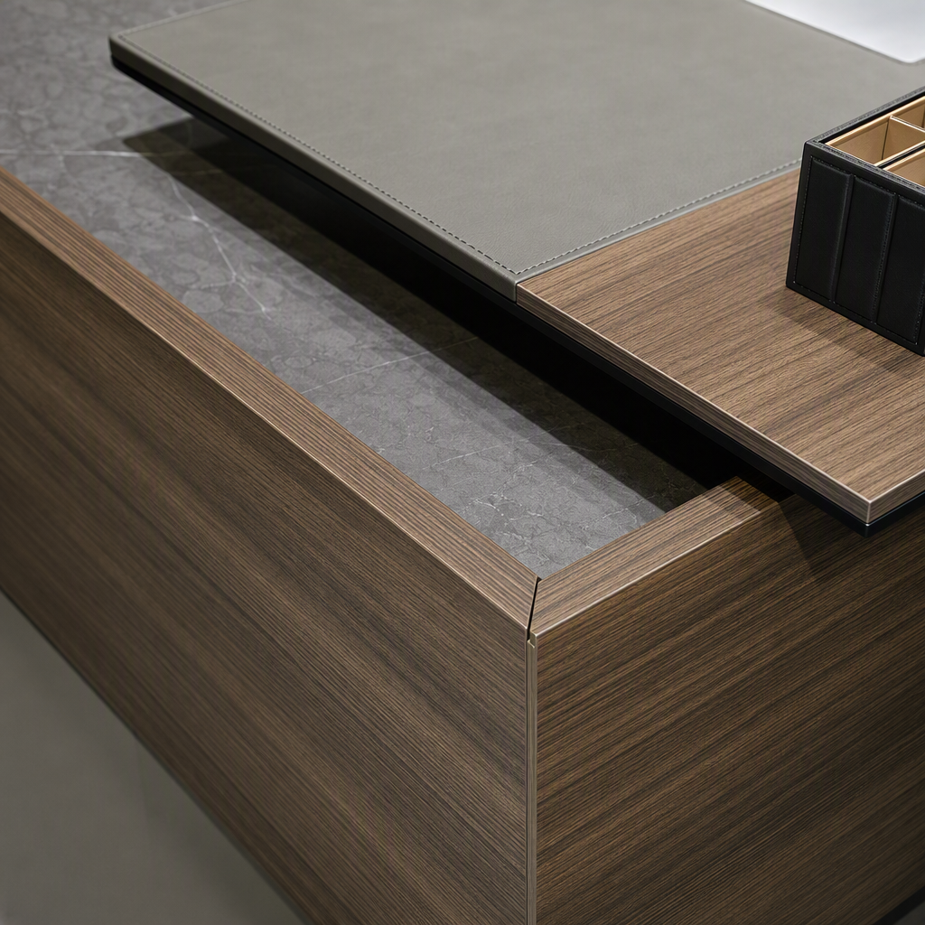 Escritorio de negocios multifuncional escritorio de escritorio moderno y simple mesa de reuniones muebles de oficina suministros de oficina prácticos y duraderos Application Scenario