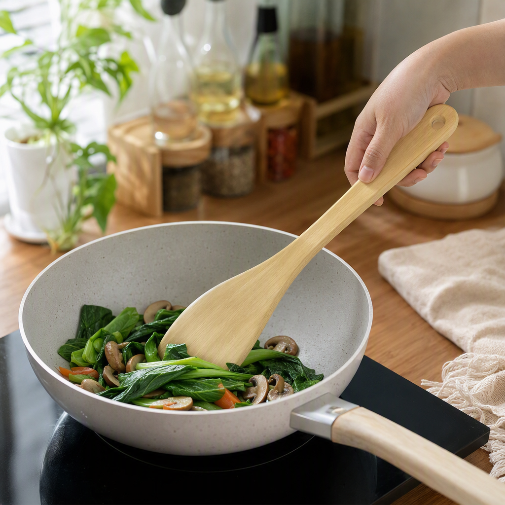Stainless steel multi-purpose spoons and spoons, kitchen utensils, corrosion-resistant, essential for household practical dining tables details Picture