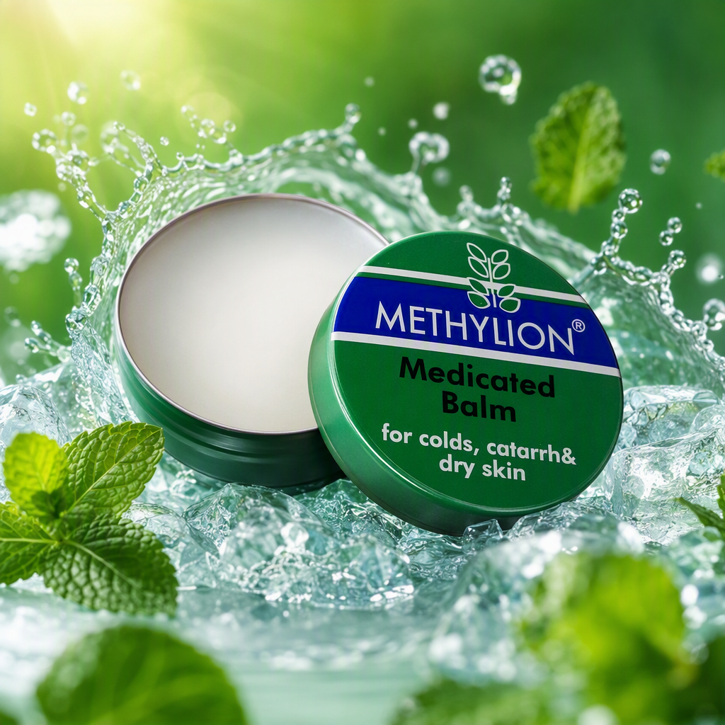 4g tin can mint ointment, a natural herbal green round ointment Specification image