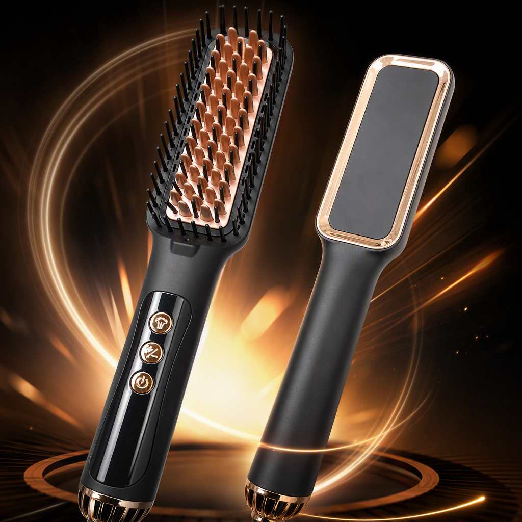 ENERGY MAX Electric Hair Comb is a portable household hairdressing comb and a hair care and styling wonder details Picture