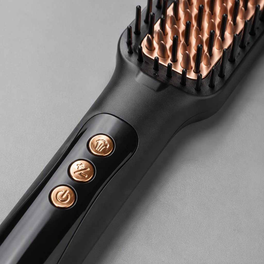ENERGY MAX Electric Hair Comb is a portable household hairdressing comb and a hair care and styling wonder Application Scenario