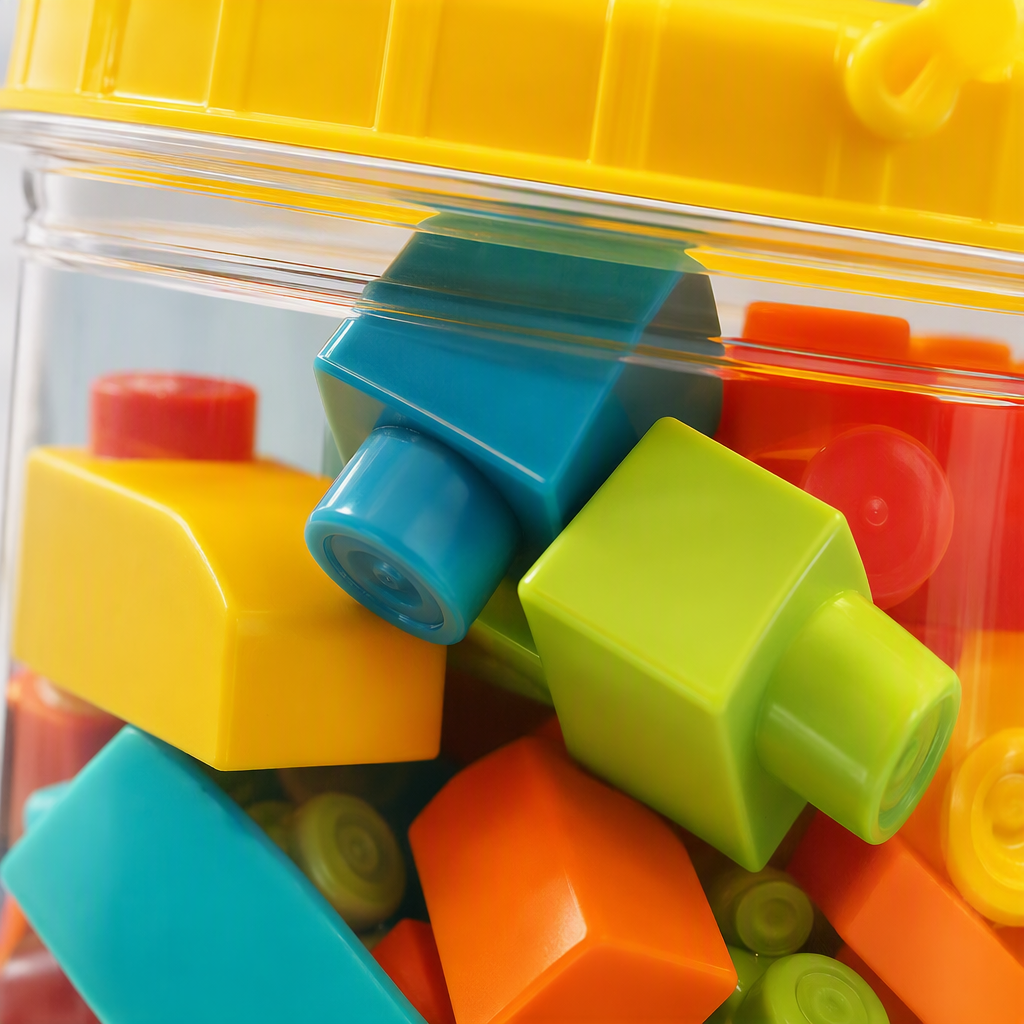 Cubo portátil granular grande construir bloques de construcción para niños montar y conectar bebé enseñanza temprana iniciación puzzle juguetes al por mayor Application Scenario