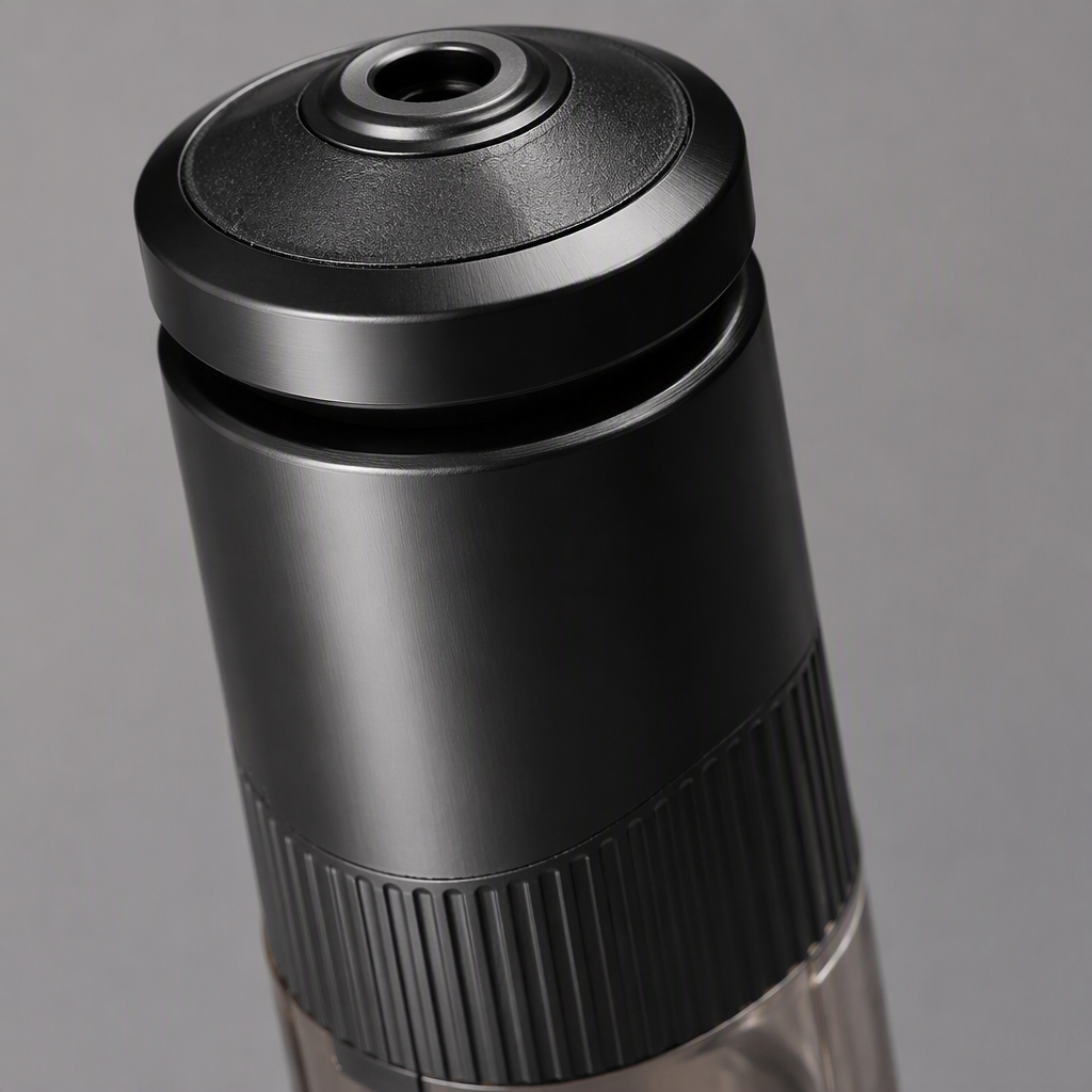 Mini portable manual coffee grinder, black coffee mill, portable home travel essential tool Application Scenario