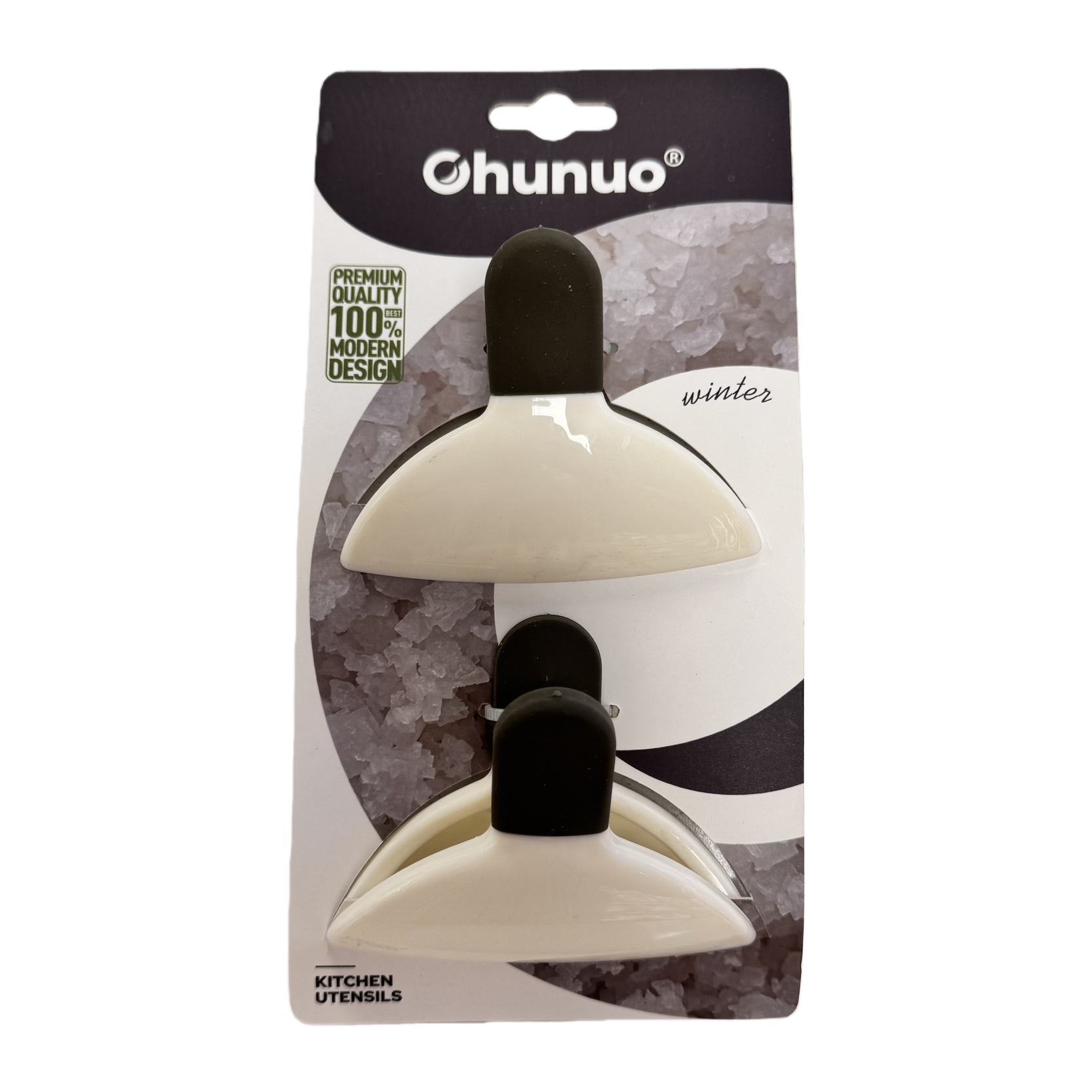 Multi-functional heat-resistant stainless steel kitchen clips, baking clips, food clips, white kitchenware and kitchen supplies Item Picture