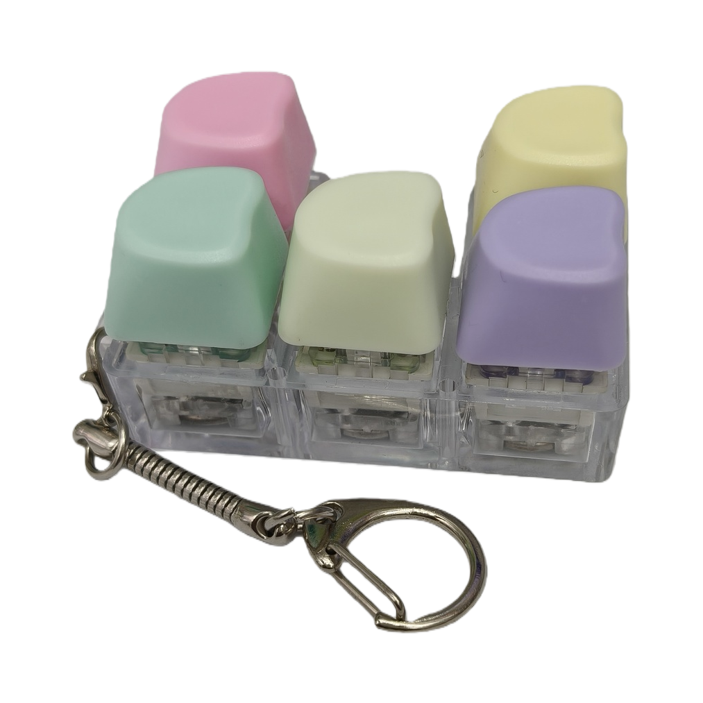 Colorful and personalized key pendants, creative key chains, colorful decorations, and fashionable keychains as gifts Item Picture