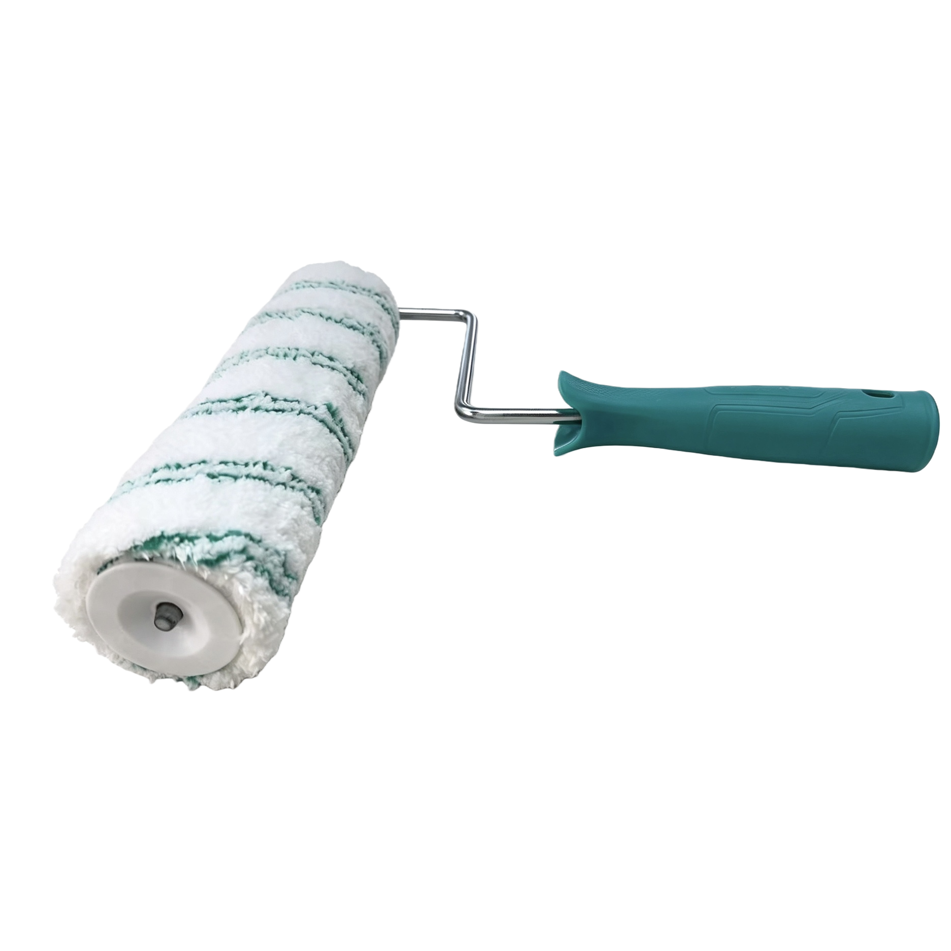 Roller brush double green strips handheld pintura doméstica pinceles de pintura herramientas roller brush Item Picture