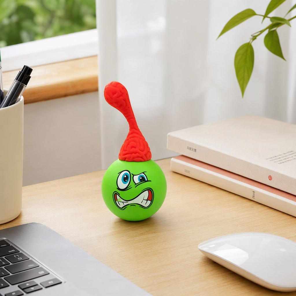 Emoji raro cable de tracción bola de rebote descompresión descarga juguetes pequeños diversión para niños bola de catapora fuente de puestos de piso pequeños regalos Application Scenario