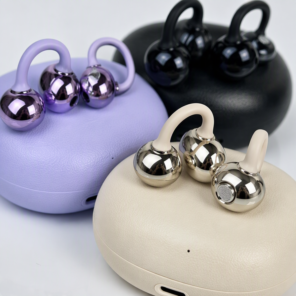 Negro púrpura beige caja de auriculares inalámbrica montaje caja de carga moda portátil diseño de caja multicolor opcional Application Scenario