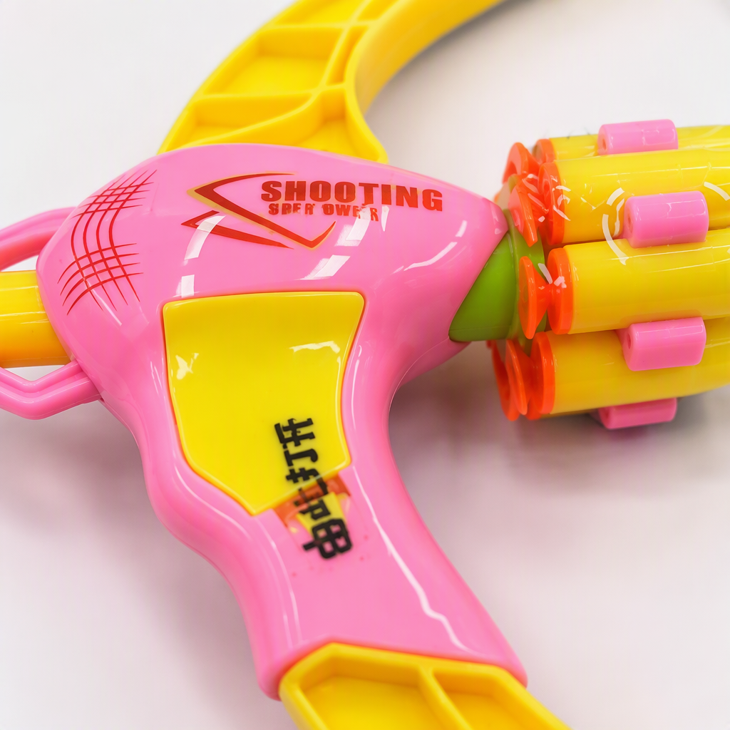 Children's soft-elastic bow and arrow toys, outdoor shooting and catapult games, parent-child interaction, boys and girls' leisure and educational toys Application Scenario