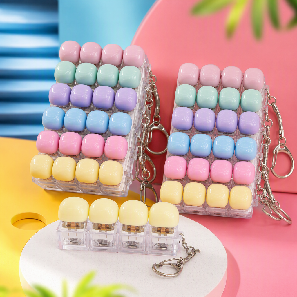 RGB backlit mechanical keyboard color keycap set, wear-resistant, anti-slip, personalized and creative keyboard accessories Specification image
