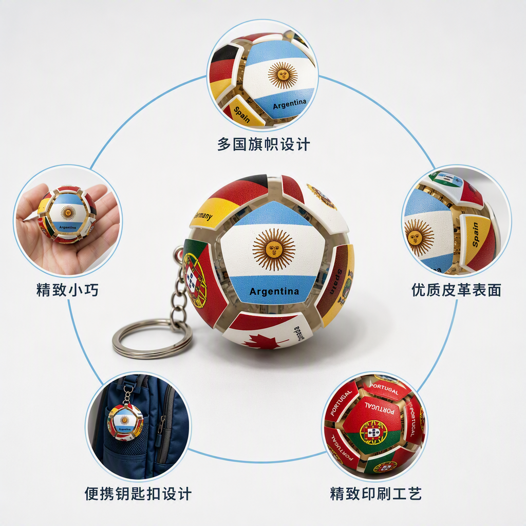 多款彩色国旗足球套装运动比赛训练专用儿童成人通用款