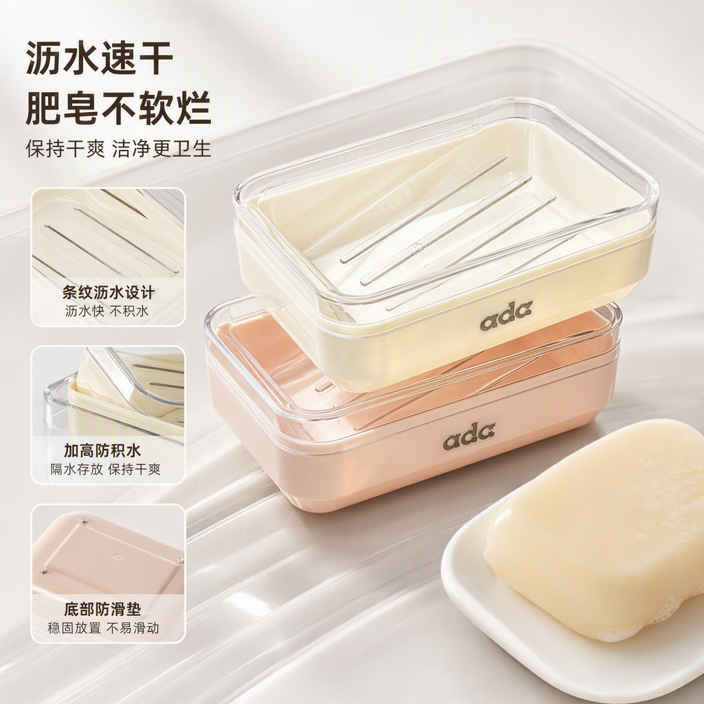 【CL】26Q3#6222 Draining tray Soap box