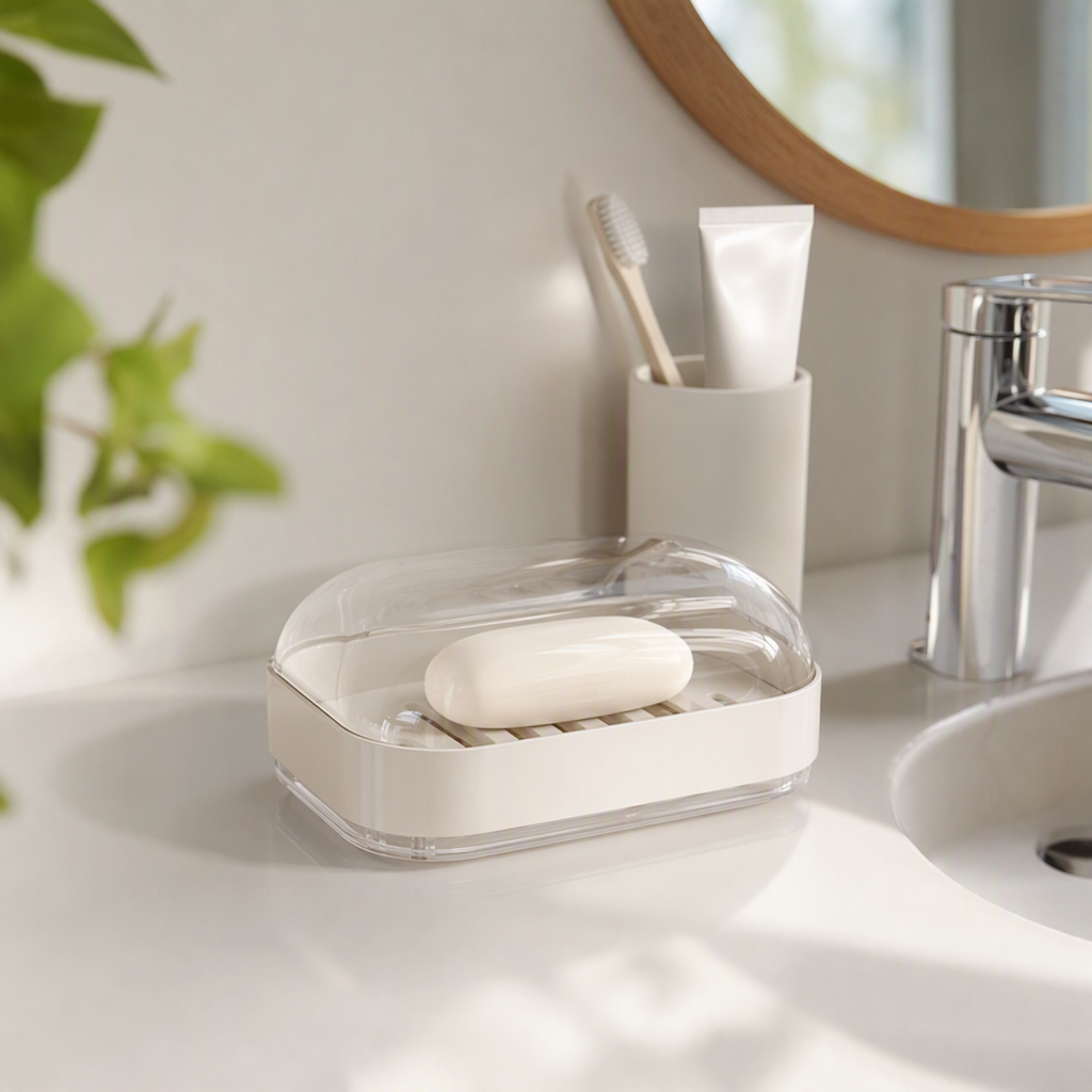 【CL】26Q3#6223 Covered draining soap box details Picture