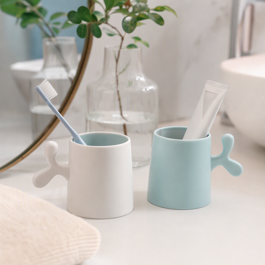 【CL】26Q3#7329 Bean Sprout Mouthwash Cup details Picture