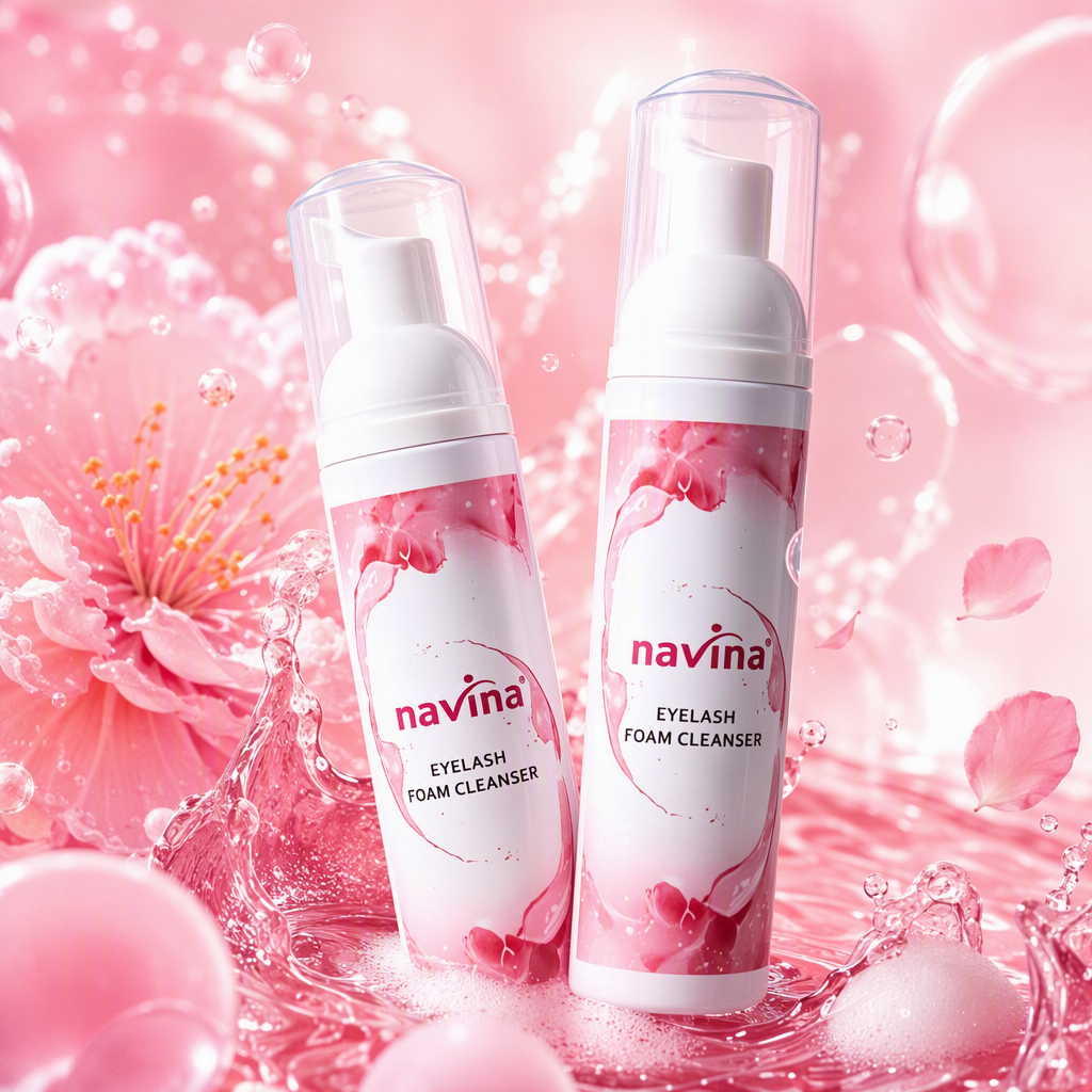 Paquete rosa limpieza profunda espuma limpiador hidratación suave aplicación músculos sensibles fresco y limpio Specification image