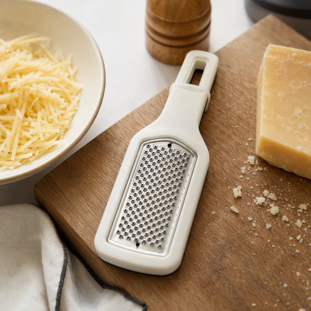 Multi-functional white handle knife sharpener, a kitchen knife sharpening tool, portable for home use, sharp blade trimming details Picture