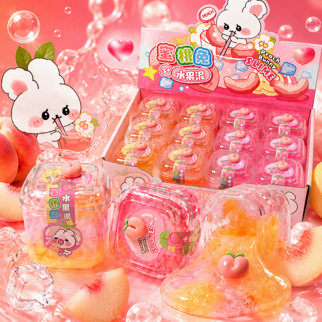 Peach rabbit fruit puree Item Picture