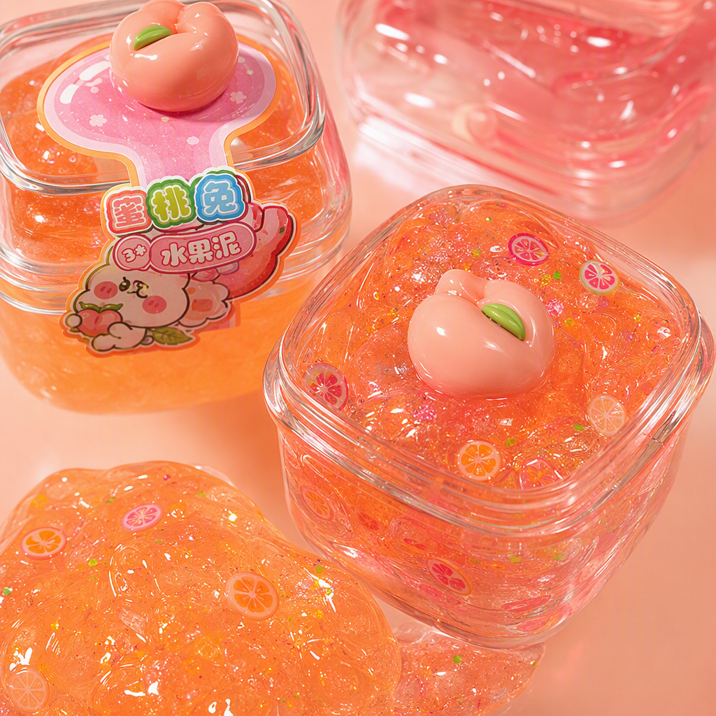 Peach rabbit fruit puree Specification image
