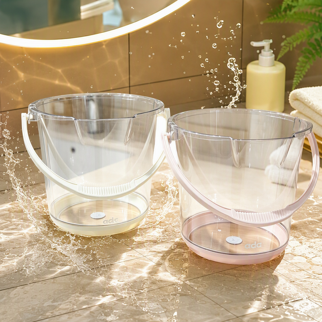 【CL】26Q3#6030 Transparent thickened water bucket Specification image