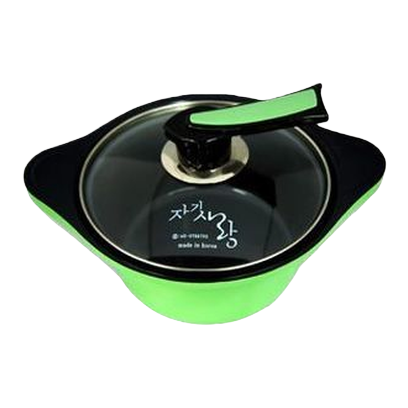 Olla de ampollas de acero inoxidable verde set de levador olla esmaltada cacerola multifunción utensilios de cocina 151630321 Specification image