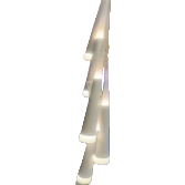 Simple and modern white chandelier, creative Nordic lighting fixtures and decorative items for the living room, dining room and bedroom Item Picture
